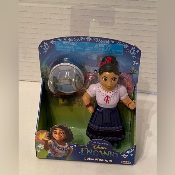 Disney lakks Encanto Luisa Madrigal 3" Mini Figure
With Barbell Accessory - Picture 7 of 7